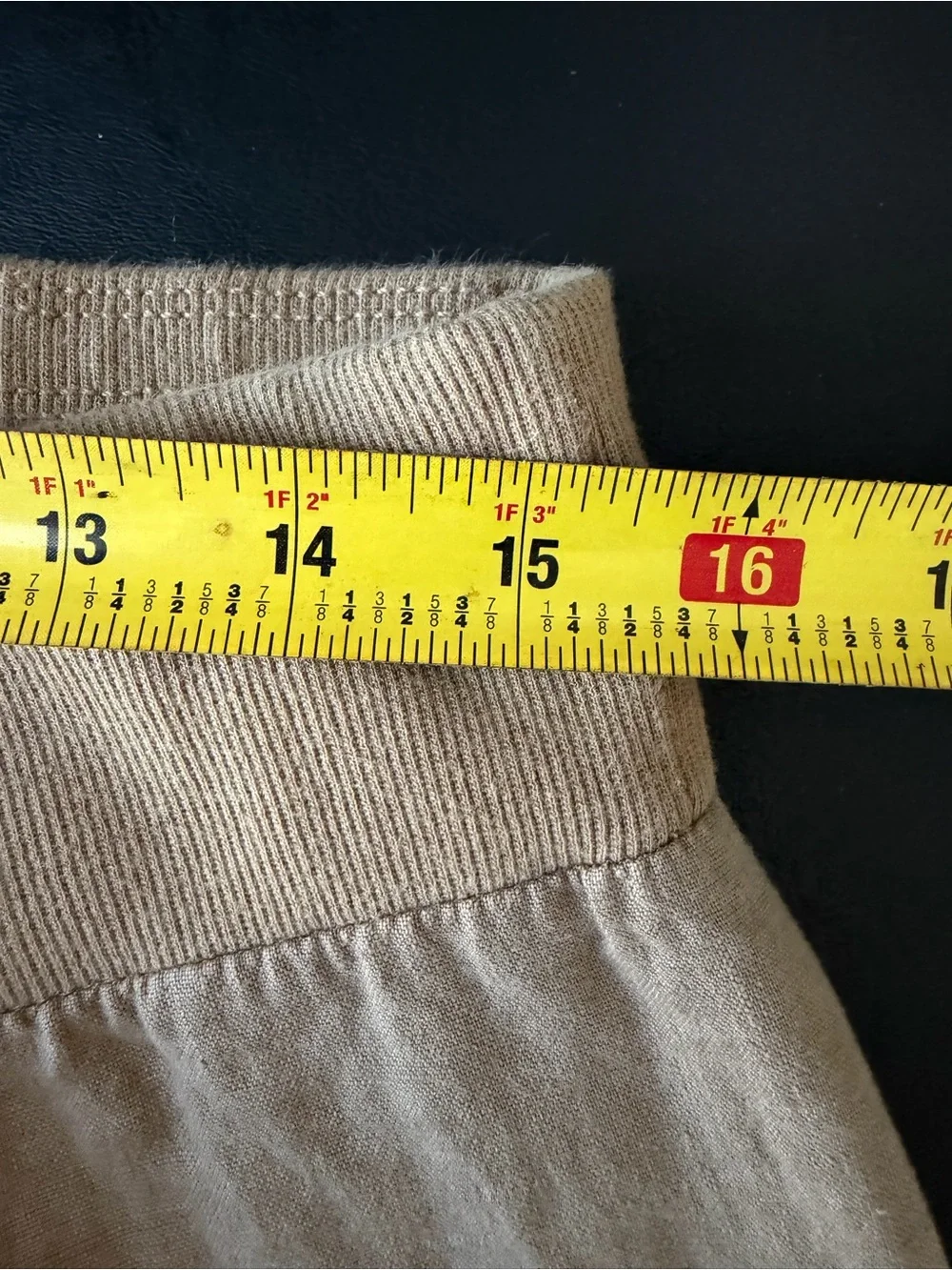 Eileen Fisher Organic Linen Wide Leg Pants Size Small Neutral Tan - Picture 9 of 10
